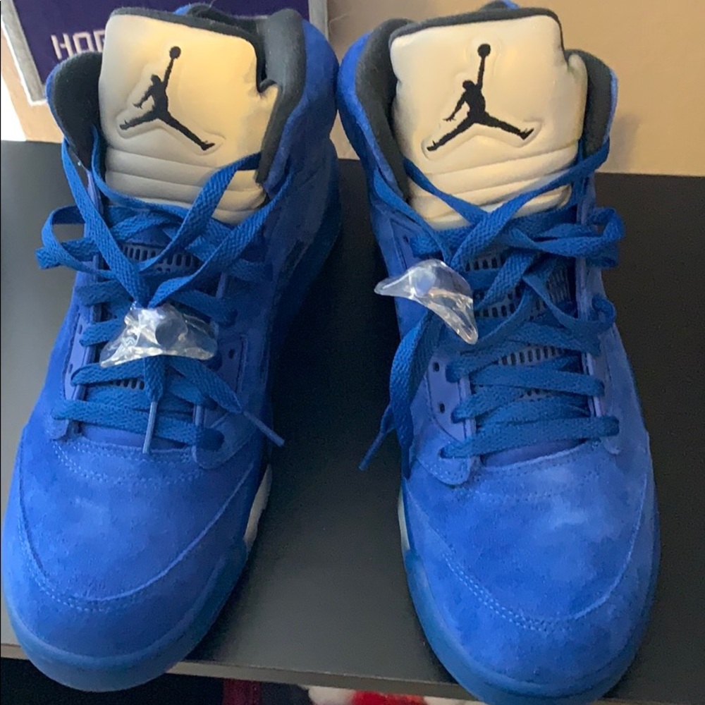 Jordan 5 Retro Blue Suede